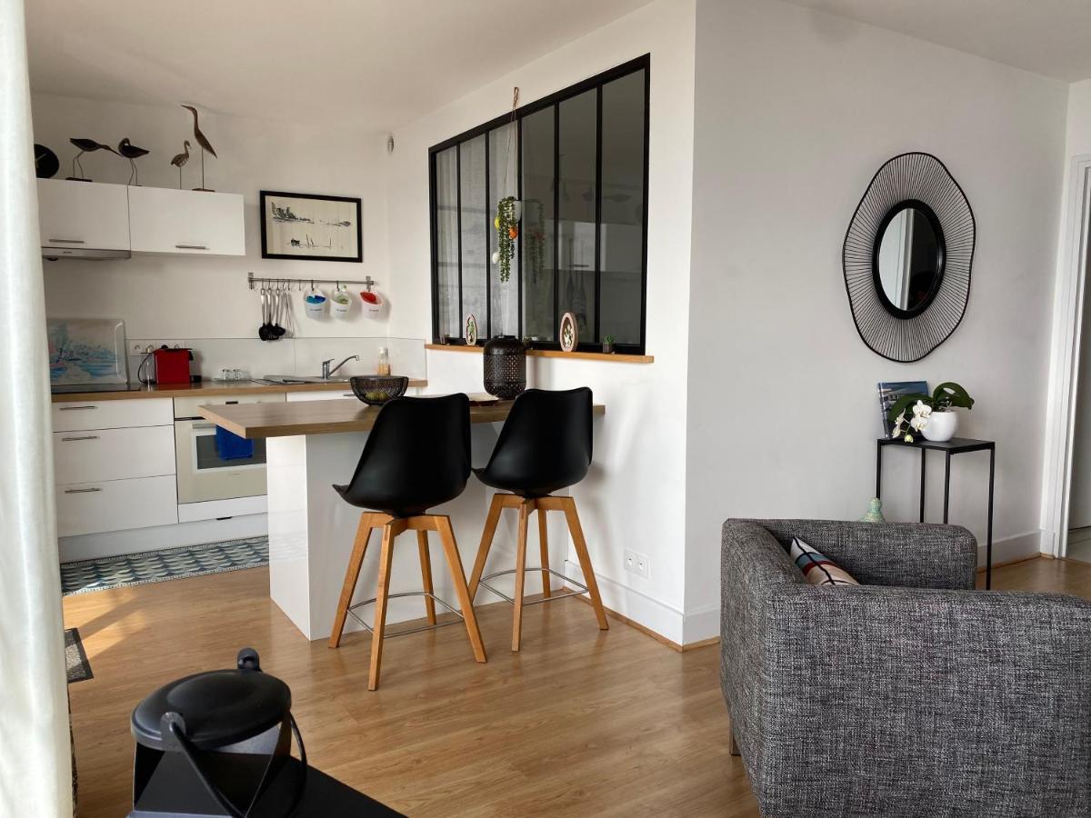 Splendide Vue Face A La Mer Avec Garage Concarneau Dış mekan fotoğraf