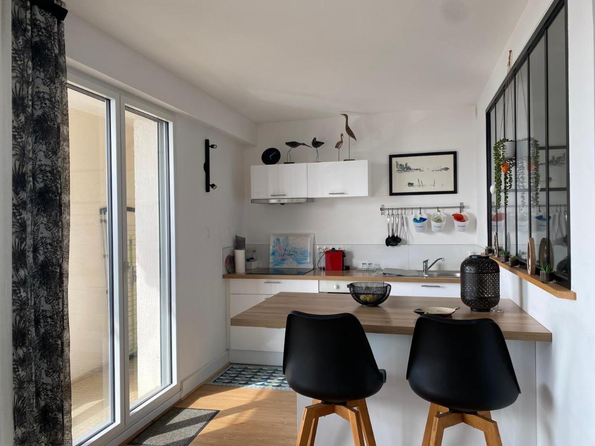 Splendide Vue Face A La Mer Avec Garage Concarneau Dış mekan fotoğraf