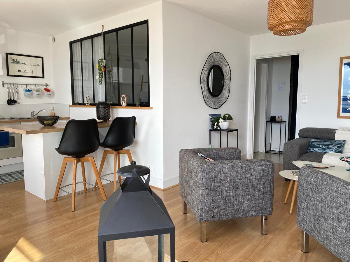 Splendide Vue Face A La Mer Avec Garage Concarneau Dış mekan fotoğraf