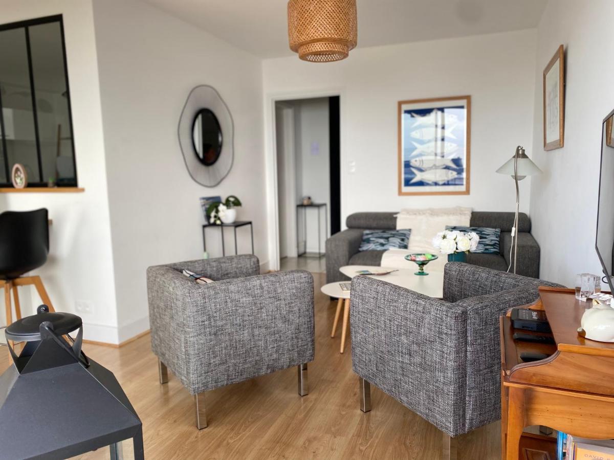 Splendide Vue Face A La Mer Avec Garage Concarneau Dış mekan fotoğraf