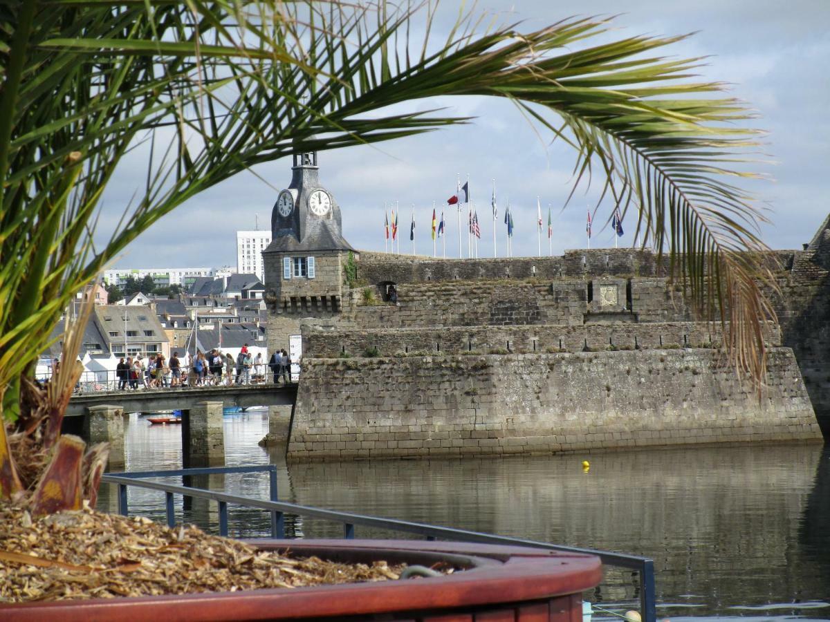 Splendide Vue Face A La Mer Avec Garage Concarneau Dış mekan fotoğraf