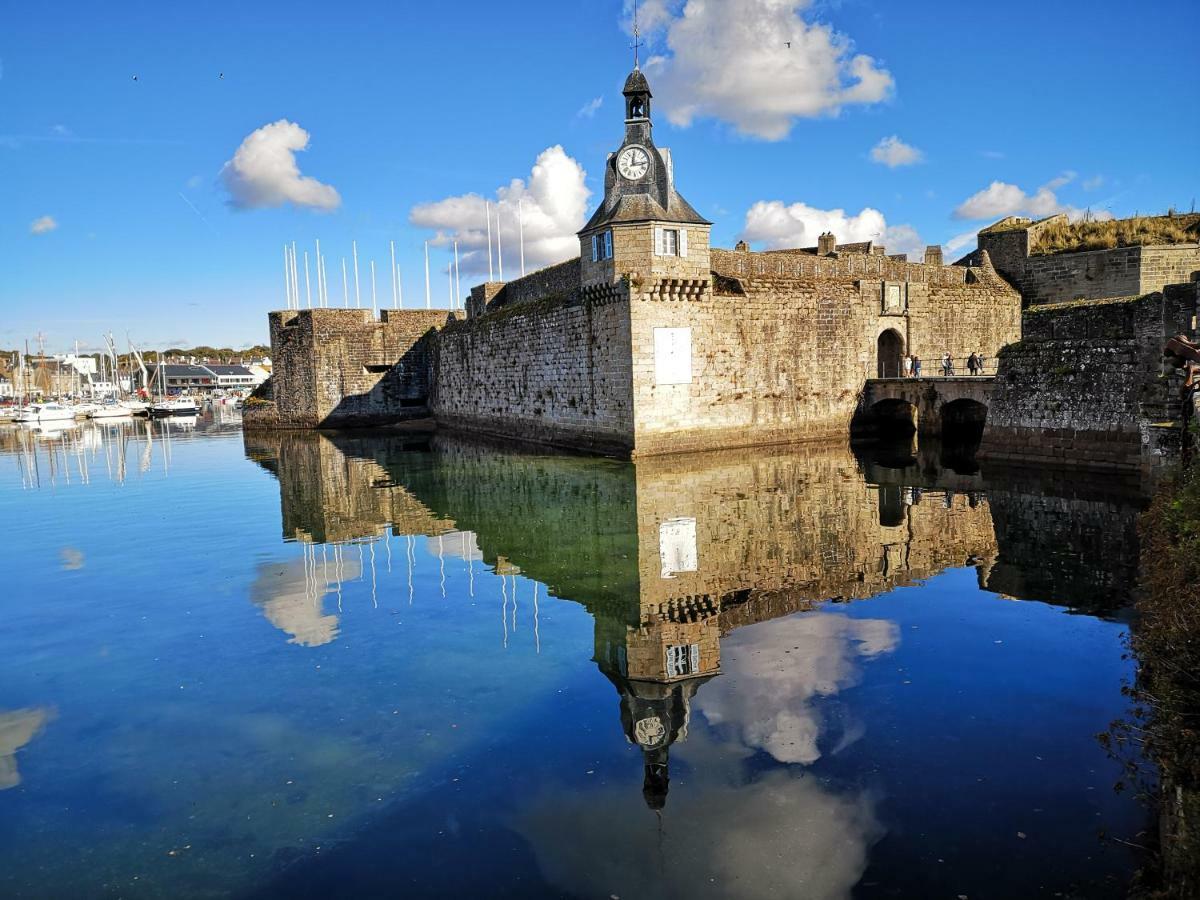 Splendide Vue Face A La Mer Avec Garage Concarneau Dış mekan fotoğraf